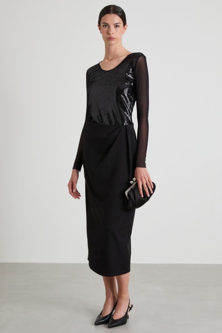 T-shirt con paillettes Intrend - 3