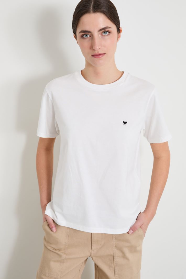 T-shirt in cotone Intrend