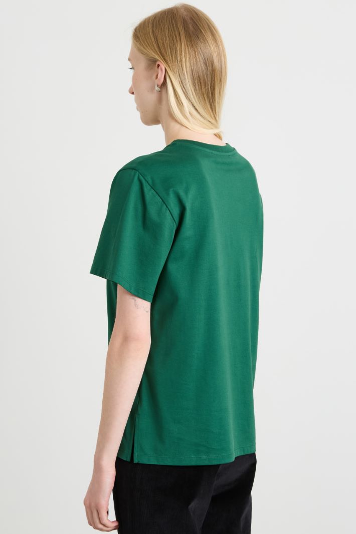 T-shirt in cotone Intrend - 2