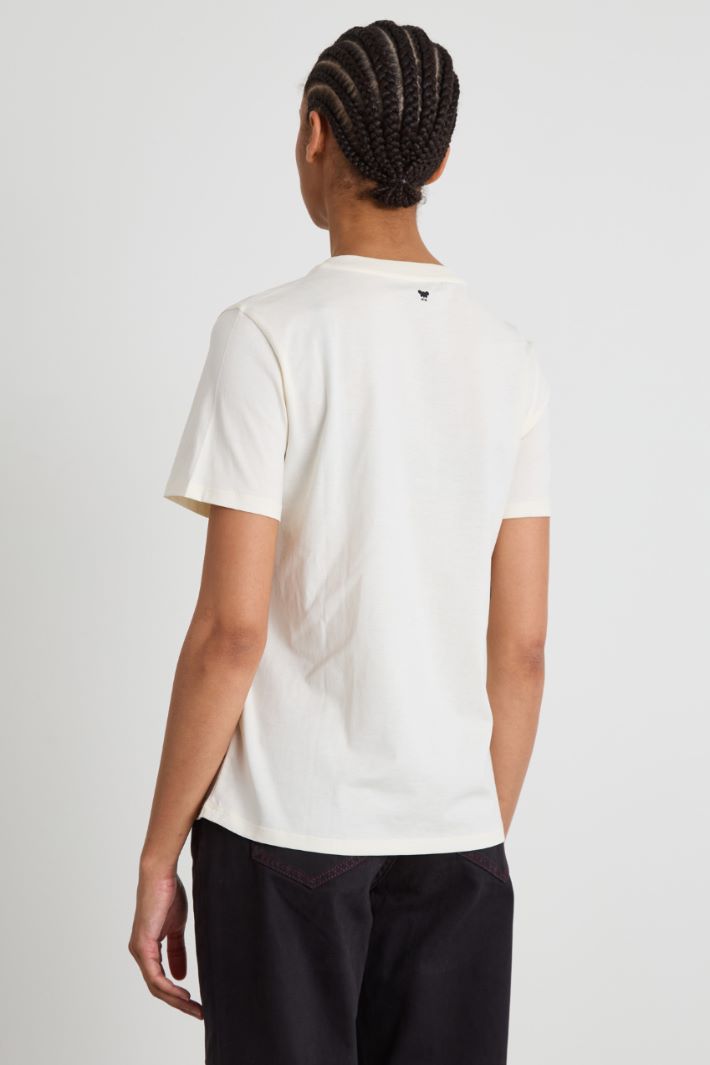 T-shirt in cotone con stampa Intrend - 2