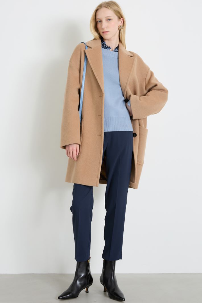 Cappotto in panno di lana Intrend