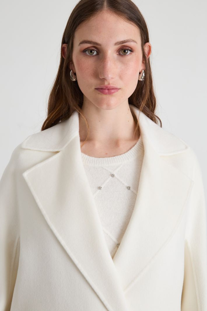 Cashmere and wool coat Intrend - 4