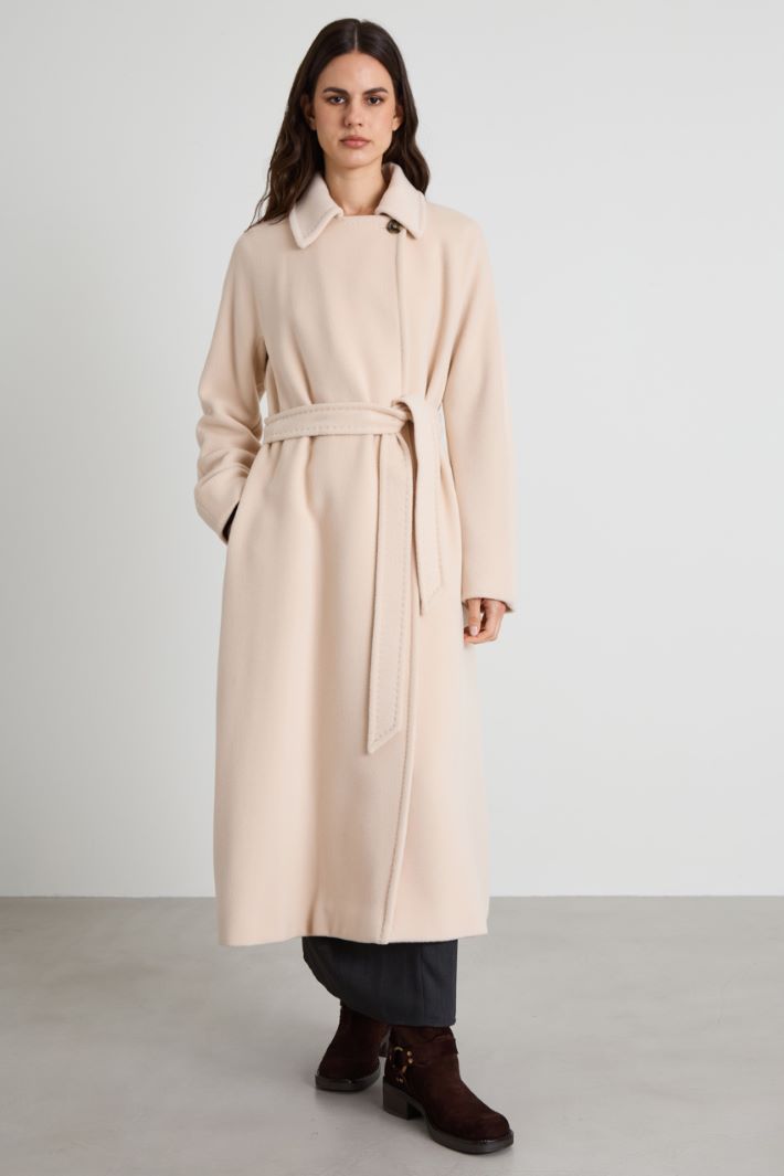 Wool beaver cloth coat Intrend - 2