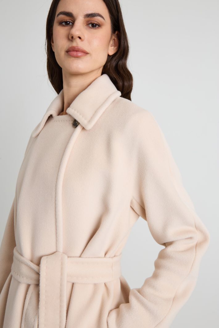 Wool beaver cloth coat Intrend - 4