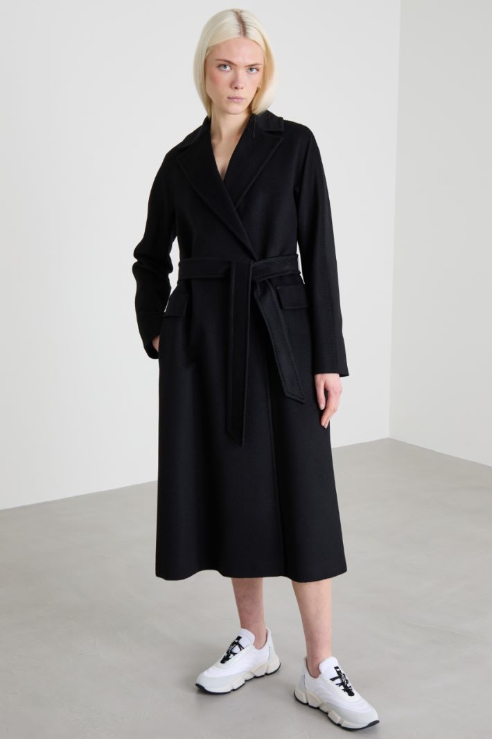 Belted wool coat Intrend - 2