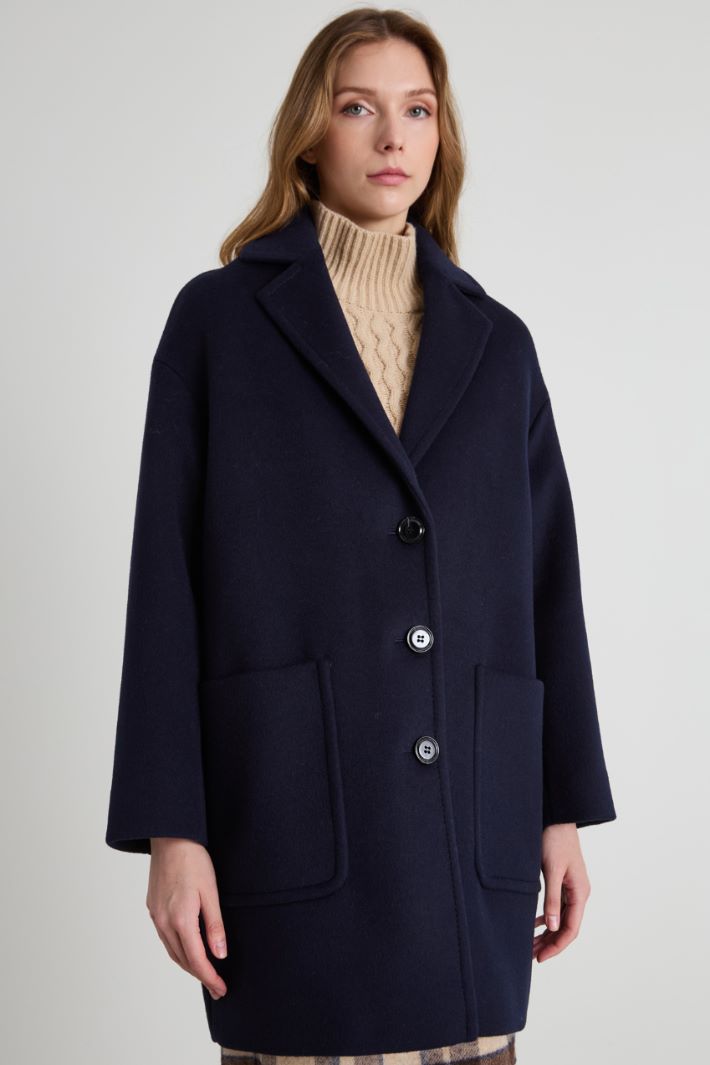 Cappotto in panno di lana Intrend - 4
