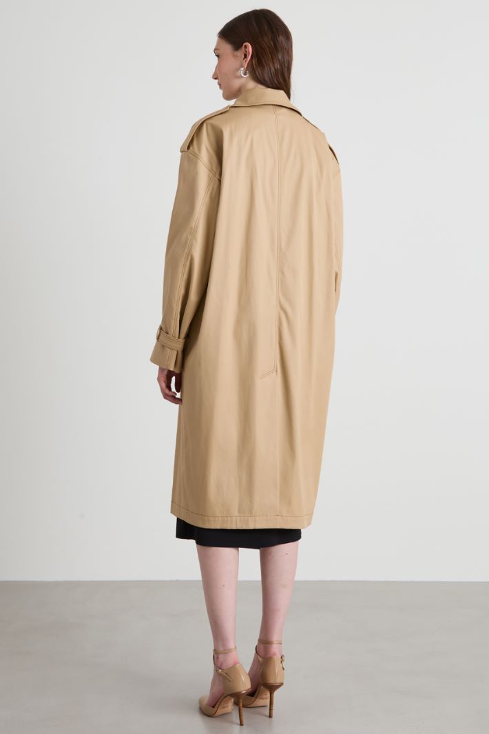 Gabardina con cinturón Intrend - 3