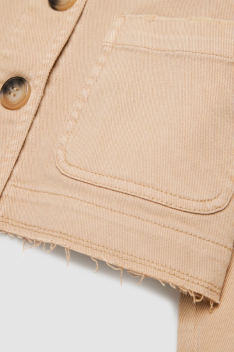 Chaqueta con bolsillos de parche NIÑO