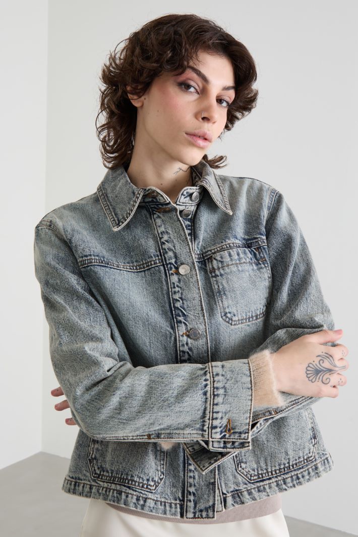 Giacca in denim Intrend - 4