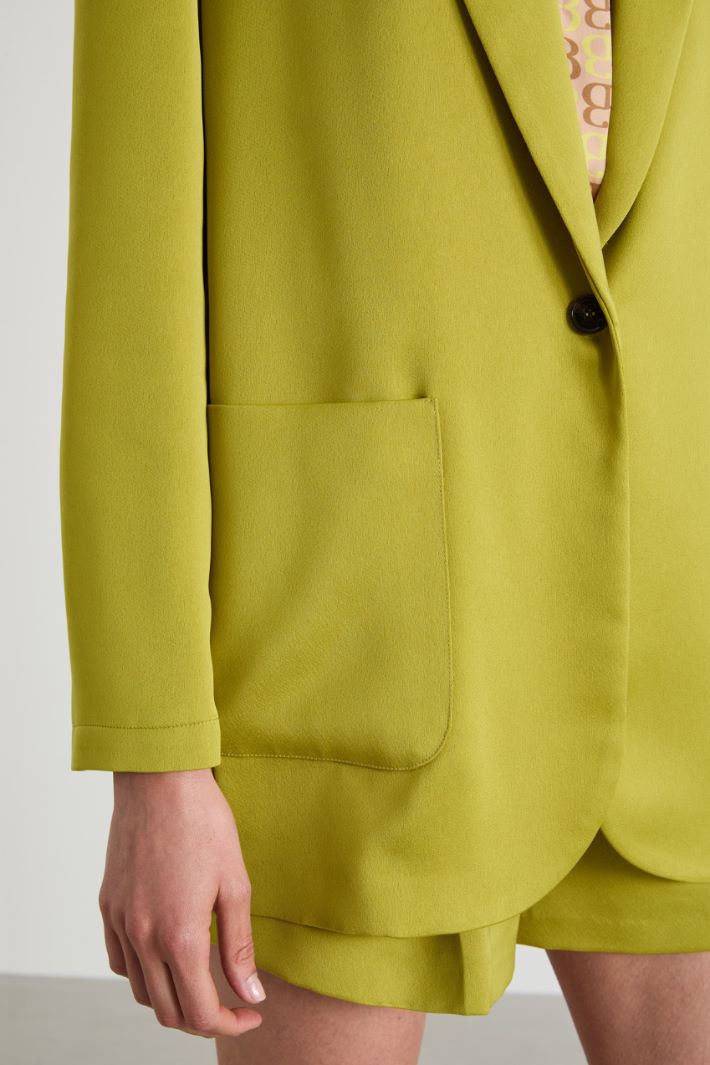 Blazer in envers satin Intrend - 4