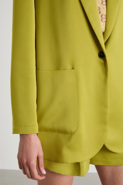 Blazer de envers satén