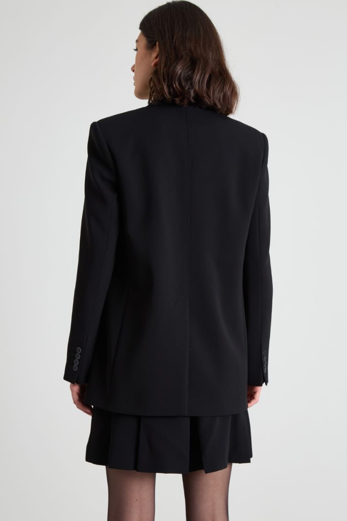 Double-breasted cady blazer Intrend - 2