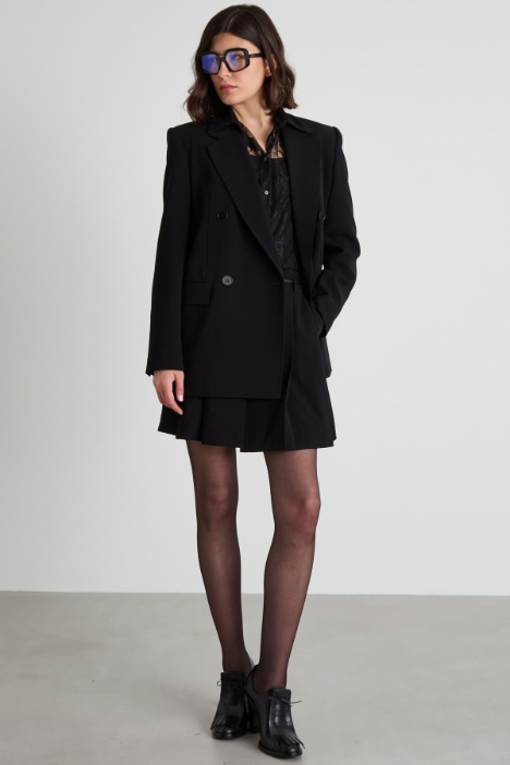 Double-breasted cady blazer Intrend