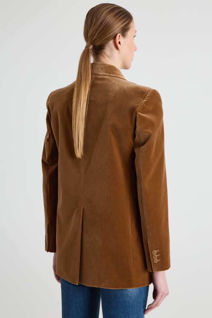 Velvet tuxedo blazer Intrend - 2