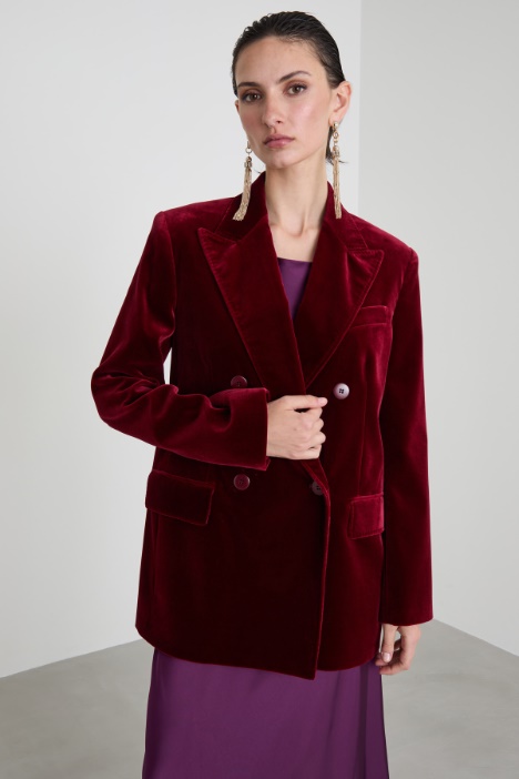 Velvet tuxedo blazer Intrend