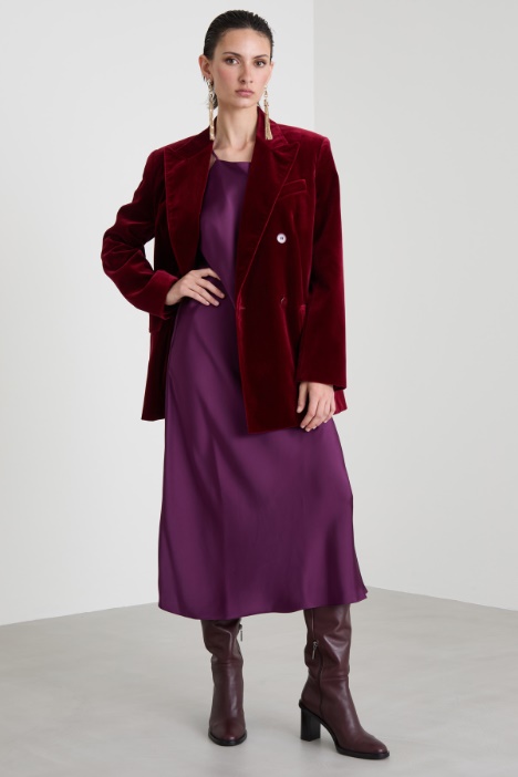 Velvet tuxedo blazer Intrend