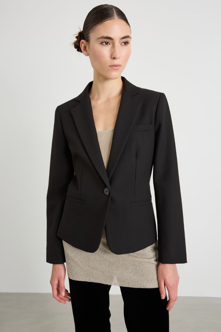 Double canvas blazer Intrend