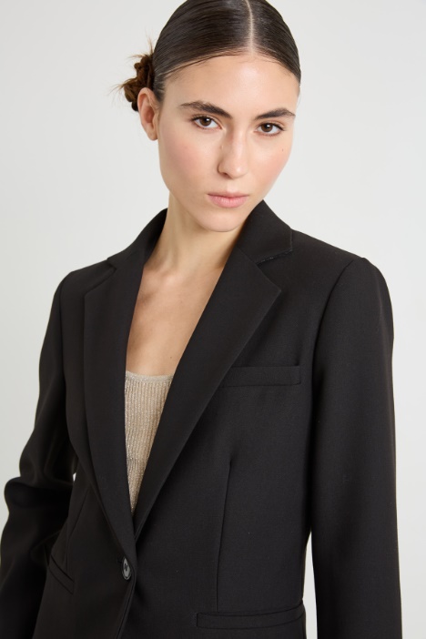 Blazer in doppia tela