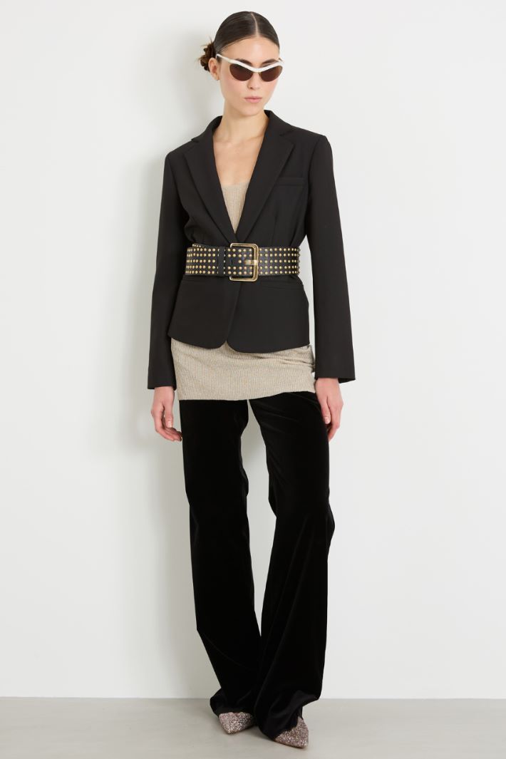 Double canvas blazer Intrend - 3