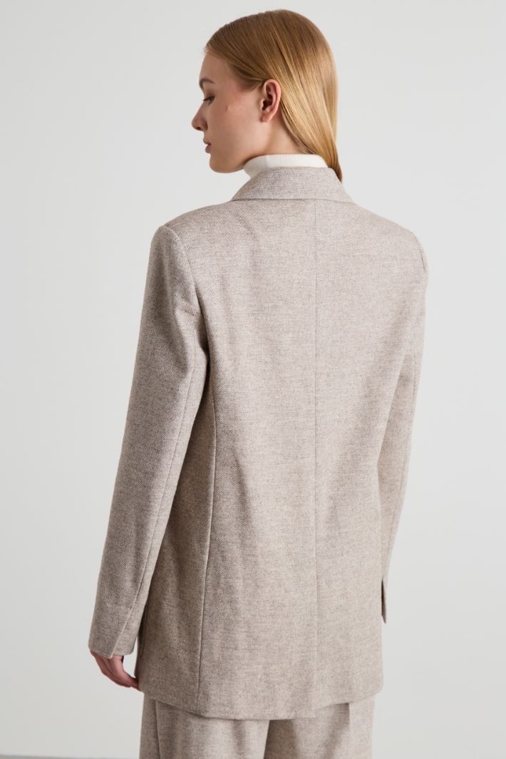 Cotton and wool blazer Intrend - 2