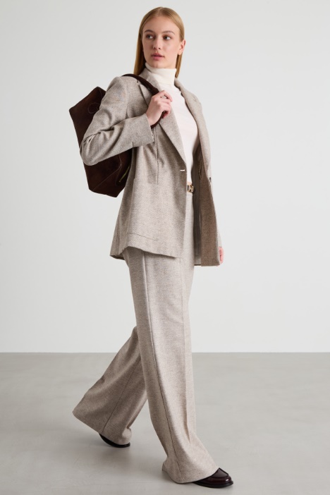 Cotton and wool blazer Intrend