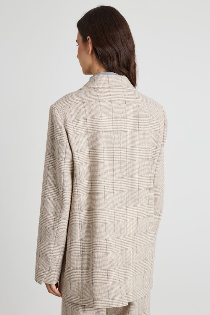 Wool and linen blazer Intrend - 2