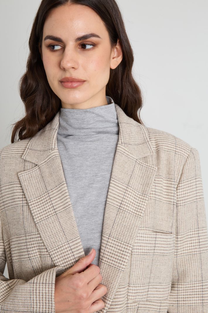 Wool and linen blazer Intrend - 4