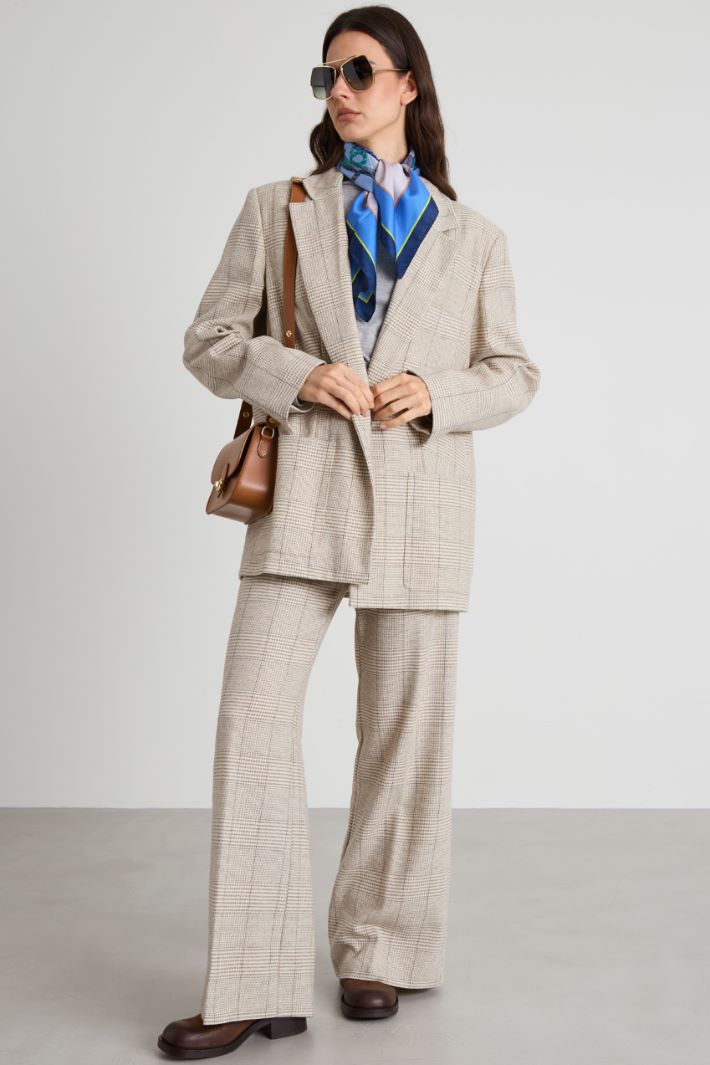 Wool and linen blazer Intrend - 3
