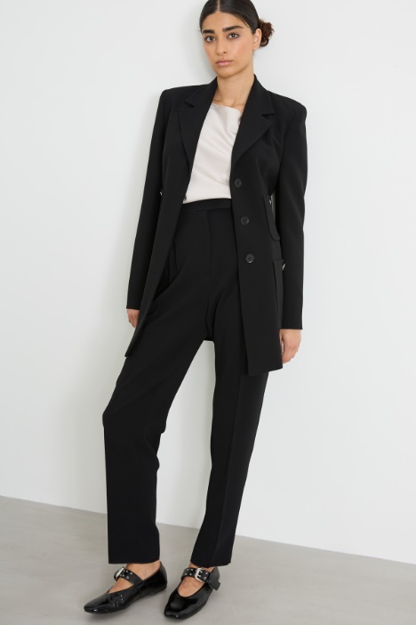 Single-breasted cady jacket Intrend