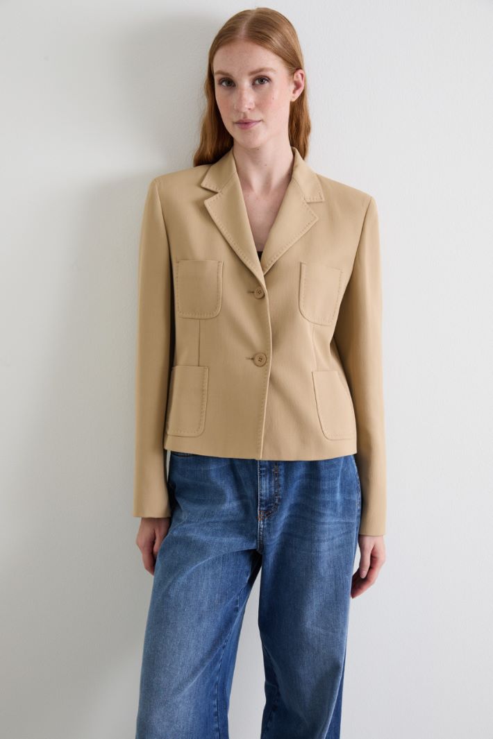 Boxy wool jacket Intrend
