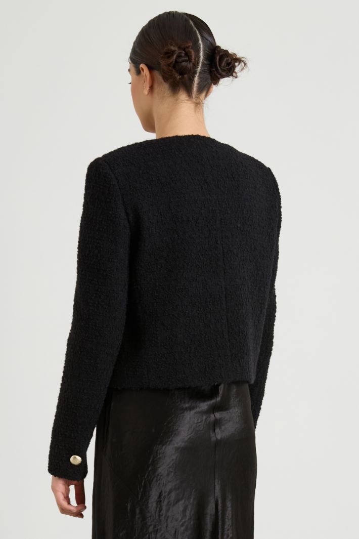 Giacca bouclé