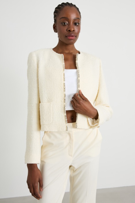  Bouclé jacket Intrend