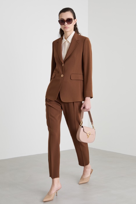 Single-breasted cady blazer Intrend