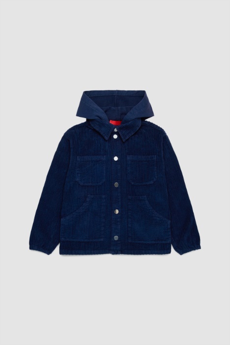 Velvet shirt jacket Intrend