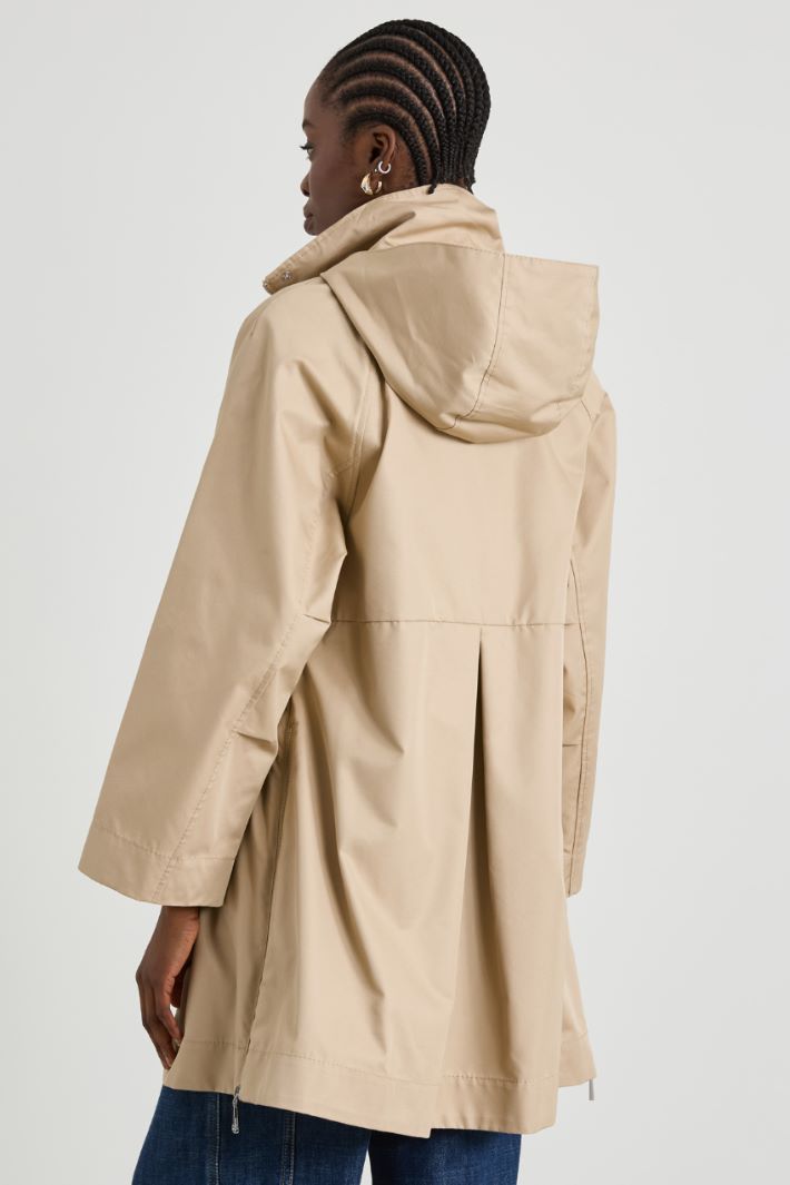 Water-resistant gabardine parka Intrend - 3