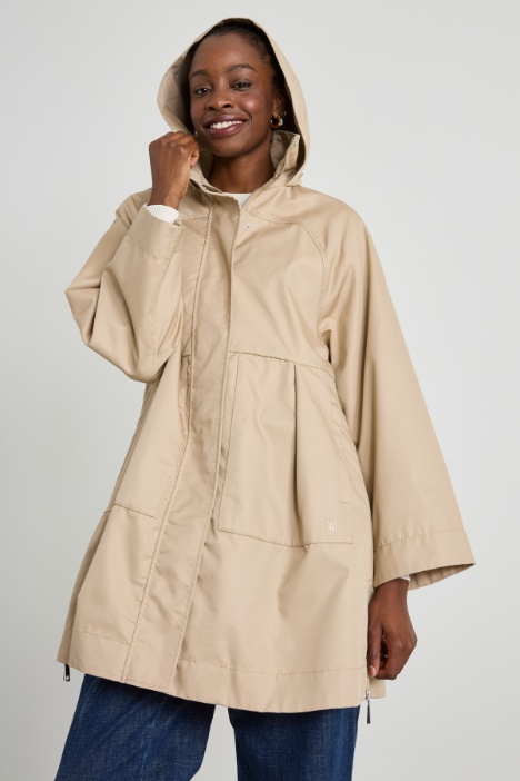 Parka in gabardina antigoccia
