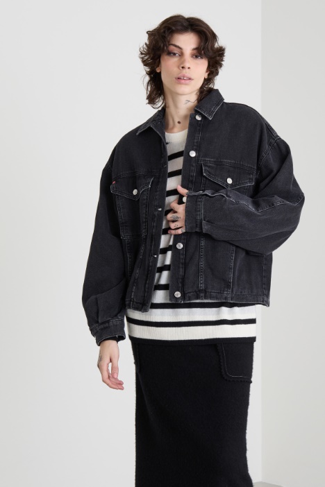 Oversized denim jacket Intrend