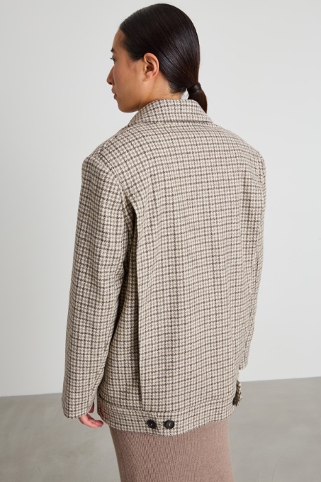 Caban in panno di lana