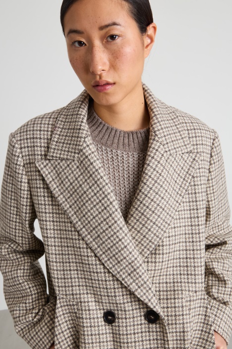 Caban in panno di lana