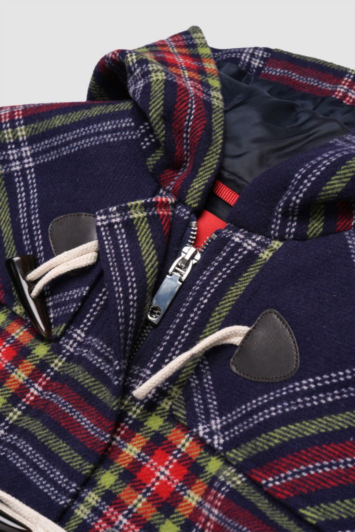 Tartan duffle coat Intrend - 3