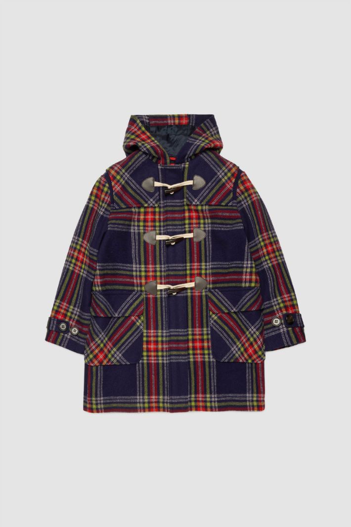 Tartan duffle coat Intrend