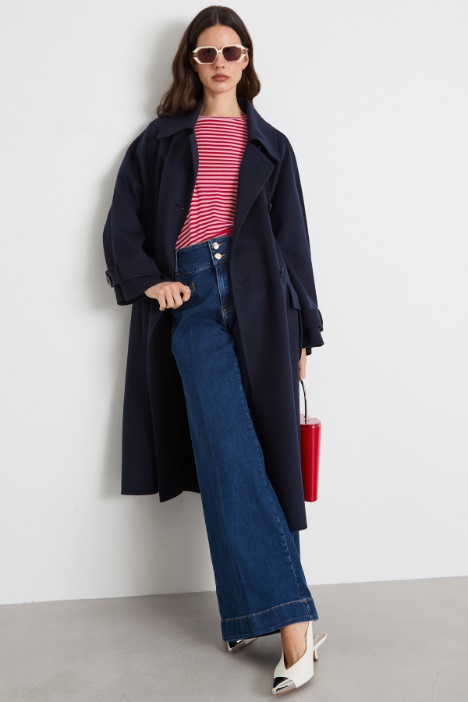Double wool blend coat Intrend