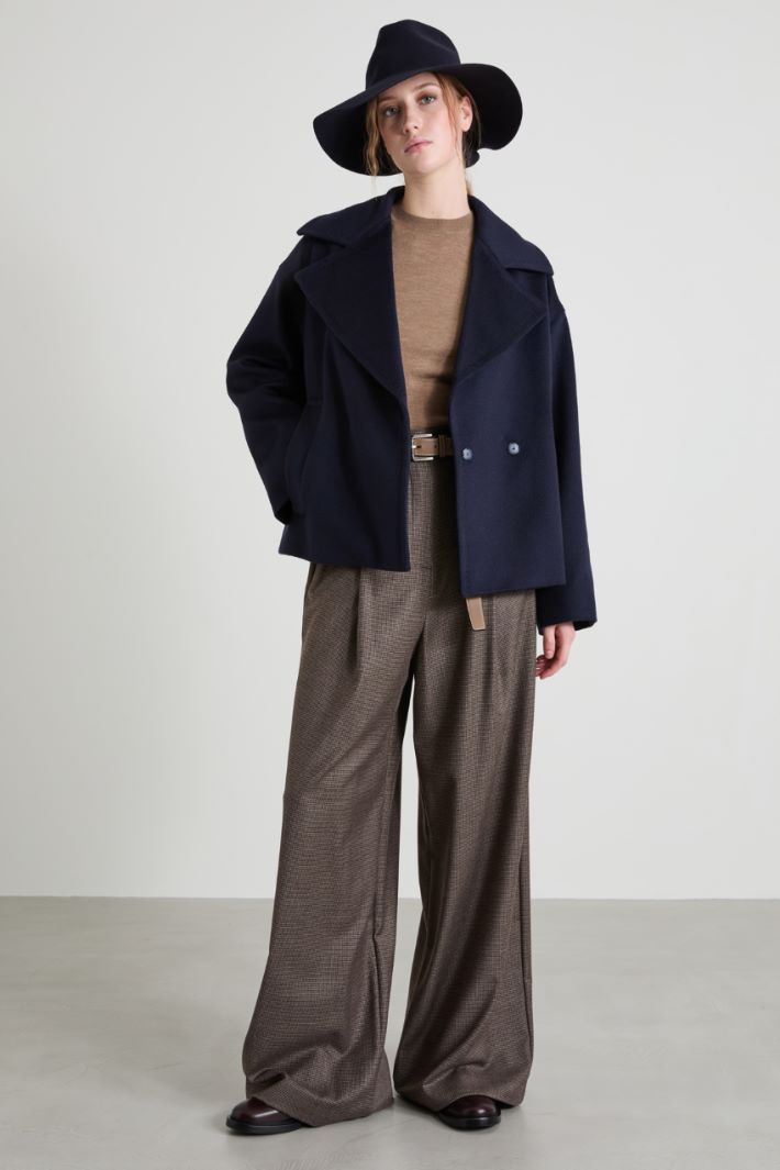 Wool drap pea coat Intrend