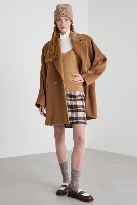 Short beaver coat Intrend