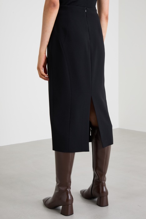 Gonna tubino in cady