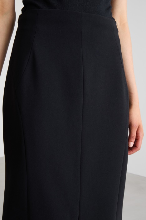 Gonna tubino in cady