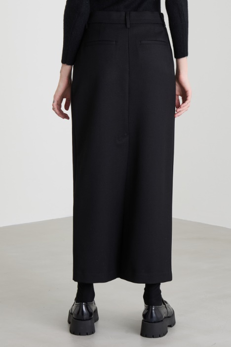 Gonna in cavalry twill