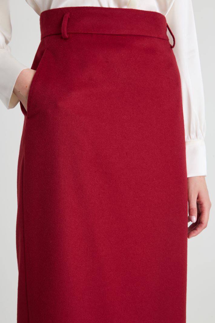Wool pencil skirt Intrend - 4