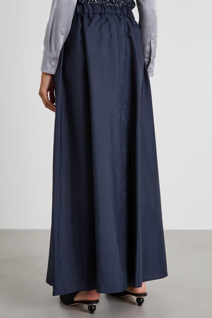 Taffeta maxi skirt Intrend - 4
