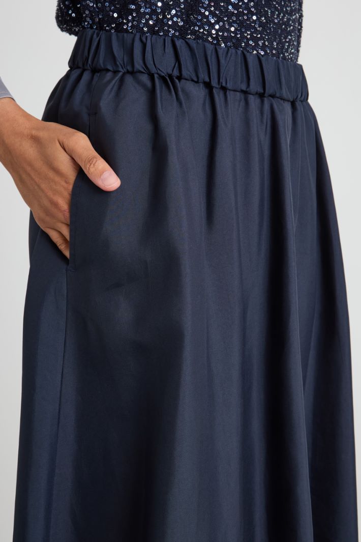 Taffeta maxi skirt Intrend - 3